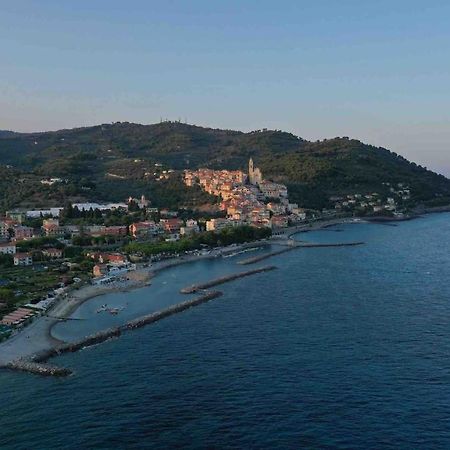 Incanto Sul Mare Con Enorme Terrazza E Piscina Cervo Bagian luar foto