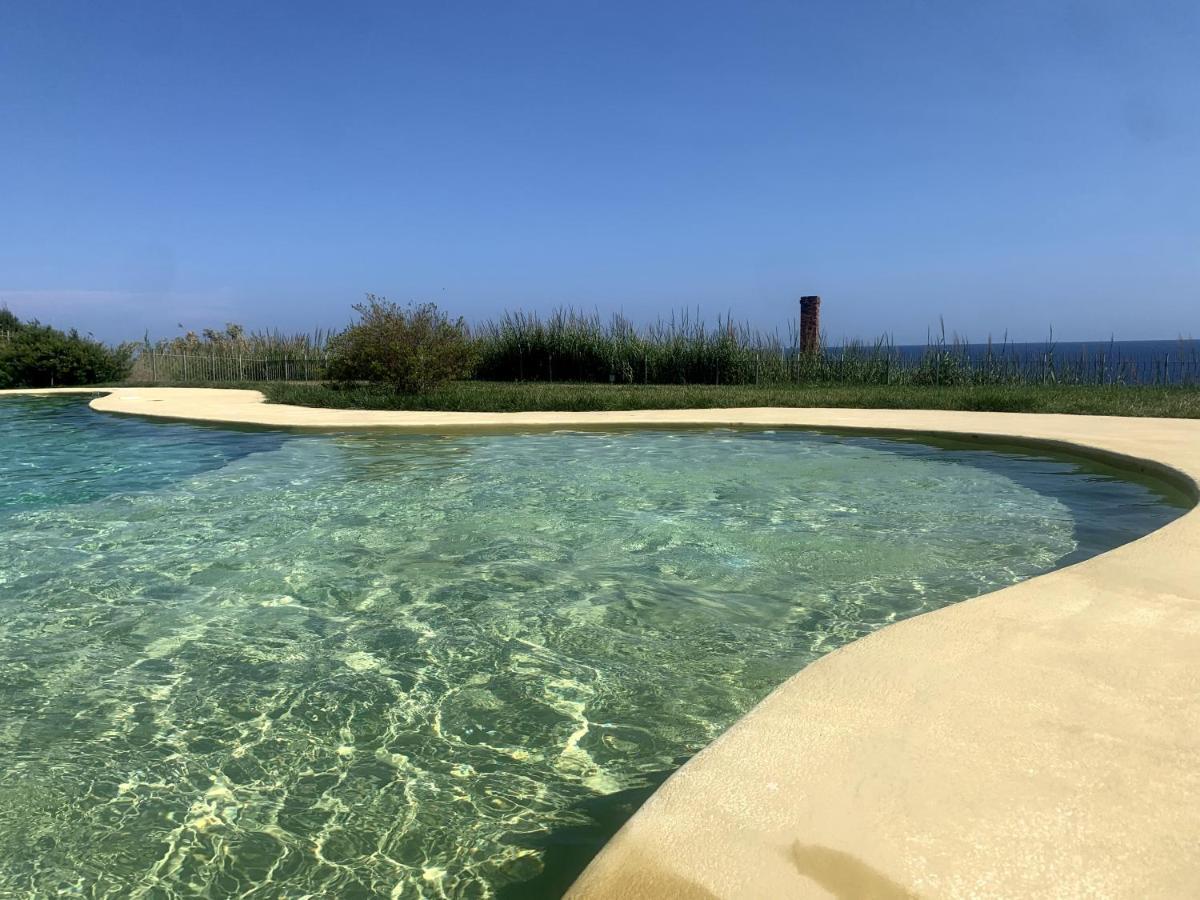Incanto Sul Mare Con Enorme Terrazza E Piscina Cervo Bagian luar foto